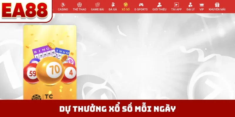 Dự thưởng xổ số mỗi ngày